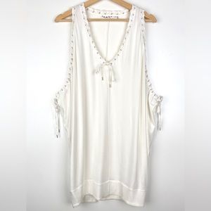L.A.M.B Lace-Up Tank Dress/Top